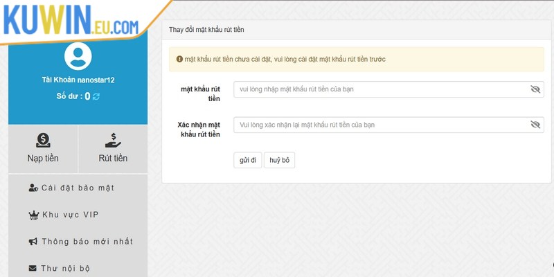 Quá trình xử lý giao dịch sẽ mất một khoảng thời gian nhất định